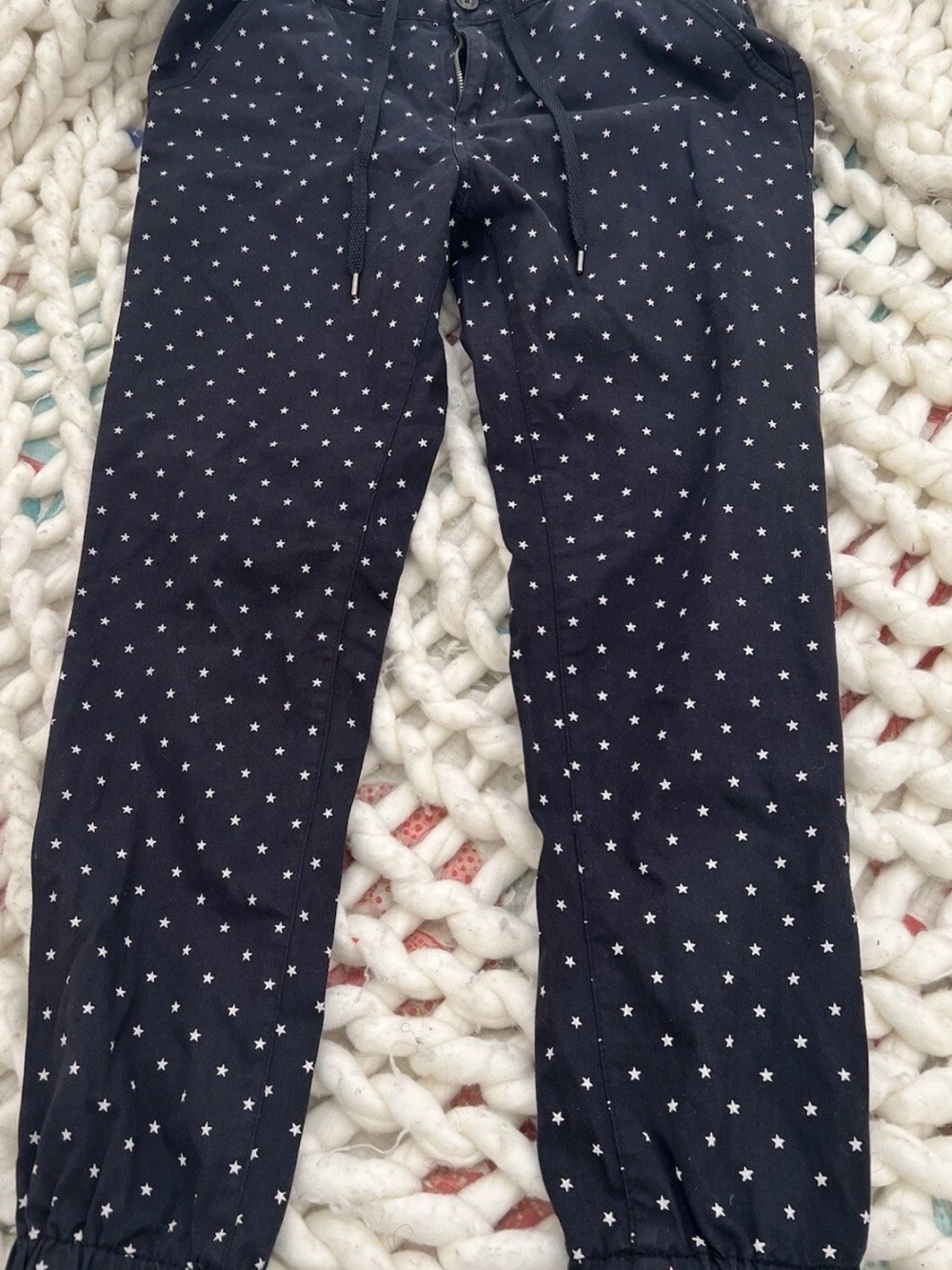 21 Men An American Brand Men's Star and Navy Blue Pants
